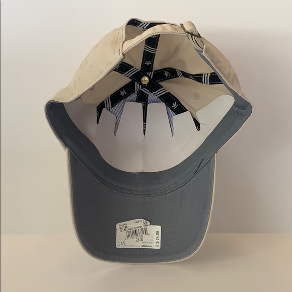 New Adidas relaxed strap back khaki hat - Picture 6 of 7